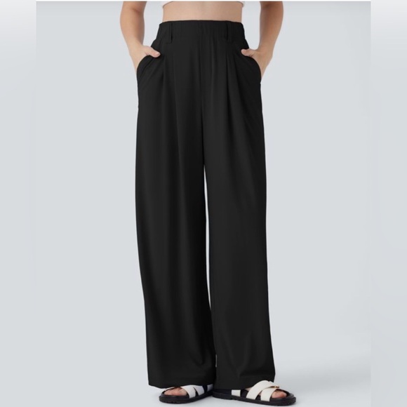 HALARA Pants - HALARA Navy  Wide-Leg Women's Pants